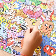 Charger l&#39;image dans la galerie, Puzzle Graffiti 500 pièces pour les enfants dès 7 ans - Poppik