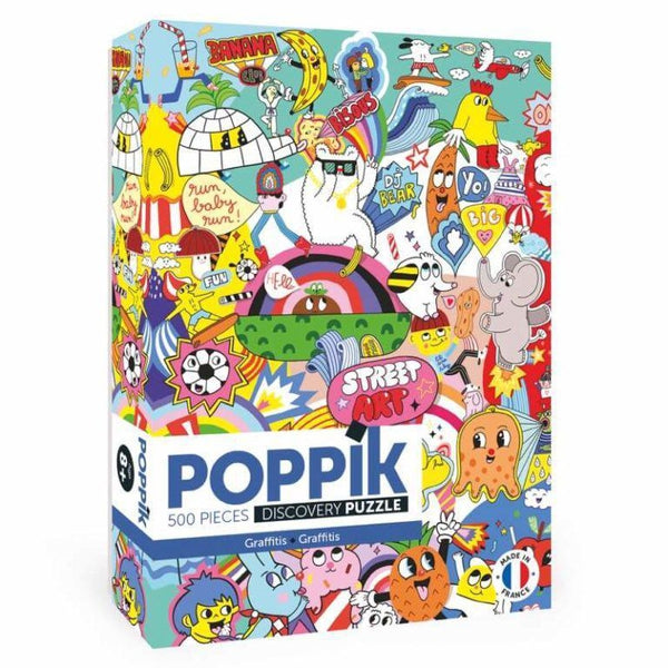 Puzzle Graffiti 500 pièces pour les enfants dès 7 ans - Poppik