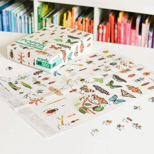 Poster - Puzzle Insectes 500 pièces pour les enfants dès 7 ans - Poppik