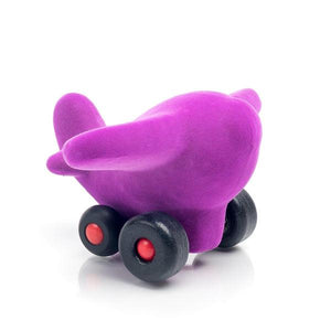 Avion Takota violet en mousse pour bébé - Rubbabu