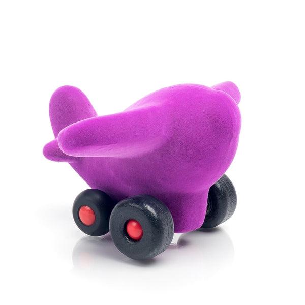Avion Takota violet en mousse pour bébé - Rubbabu