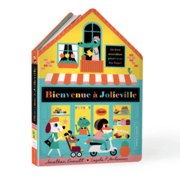 Livre accordéon Noël à Jolieville - Les Enfants Rêveurs