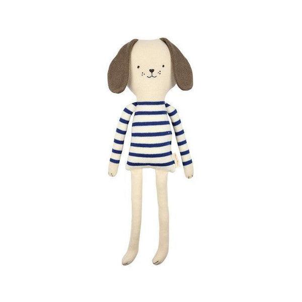 Doudou chien Buster - Peluche en coton bio-Meri Meri-Nos idées cadeaux pour enfant à chaque âge