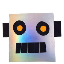 Charger l&#39;image dans la galerie, Cahier de dessin et stickers - Robot-Meri Meri-Anniversaire pour enfants sur le thème de l&#39;espace et des robots