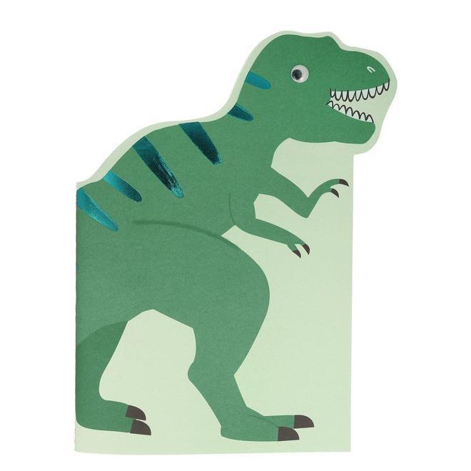 Cahier de dessin et stickers - Dinosaures-Meri Meri-Papeterie pour enfant