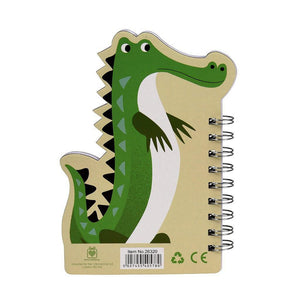 Cahier à spirales - Le crocodile-4-Rex London-Anniversaire animaux sauvages pour les enfants
