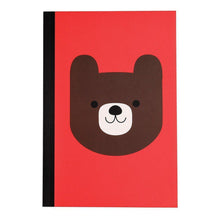 Charger l&#39;image dans la galerie, Carnet A5 - L&#39;ours Bruno-Rex London-Fournitures pour enfant
