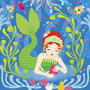 Cartes à gratter - Sirènes-2-Gründ-Anniversaire pour enfants sur le thème de l'océan, des pirates, des sirènes
