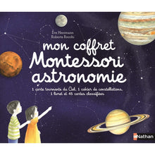 Charger l&#39;image dans la galerie, Coffret Montessori - Astronomie-Nathan- Les livres Montessori pour enfants