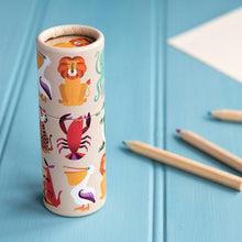 Charger l&#39;image dans la galerie, 12 petits crayons de couleur - Créatures colorées-2-Rex London-Fournitures pour enfant