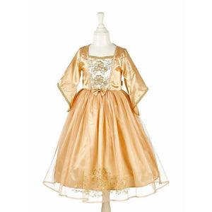 Déguisement Robe de reine dorée Elisabeth enfant 3-4 ans
