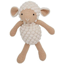 Charger l&#39;image dans la galerie, Doudou mouton en crochet - Peluche en coton bio-Patti Oslo-Nos idées cadeaux pour enfant à chaque âge