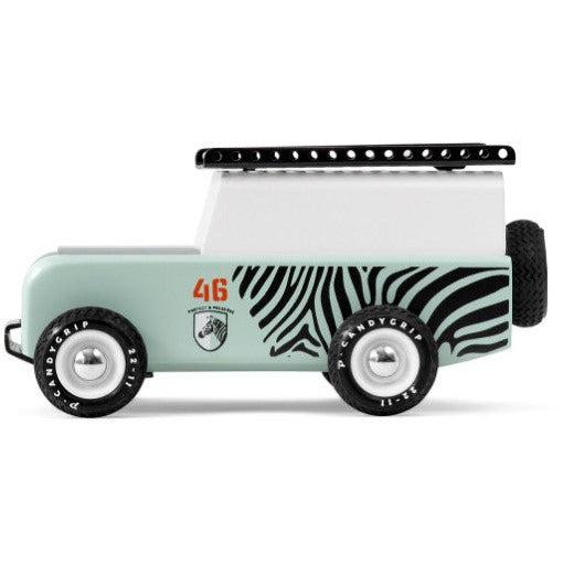 Voiture en bois grand format - Drifter Zebra