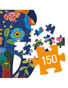 Puzzle éléphant 150 pièces - Djeco