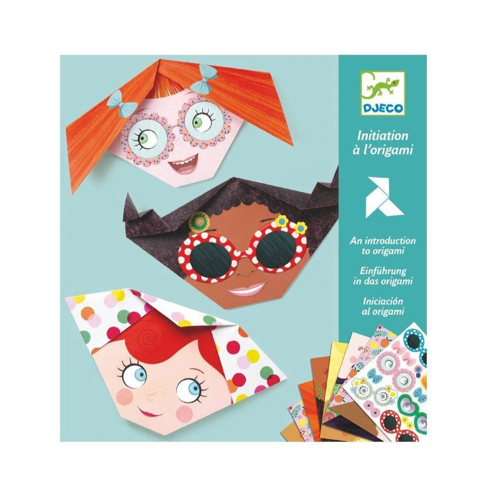 Initiation à l'Origami - Frimousses-Djeco-Kit créatif pour enfant
