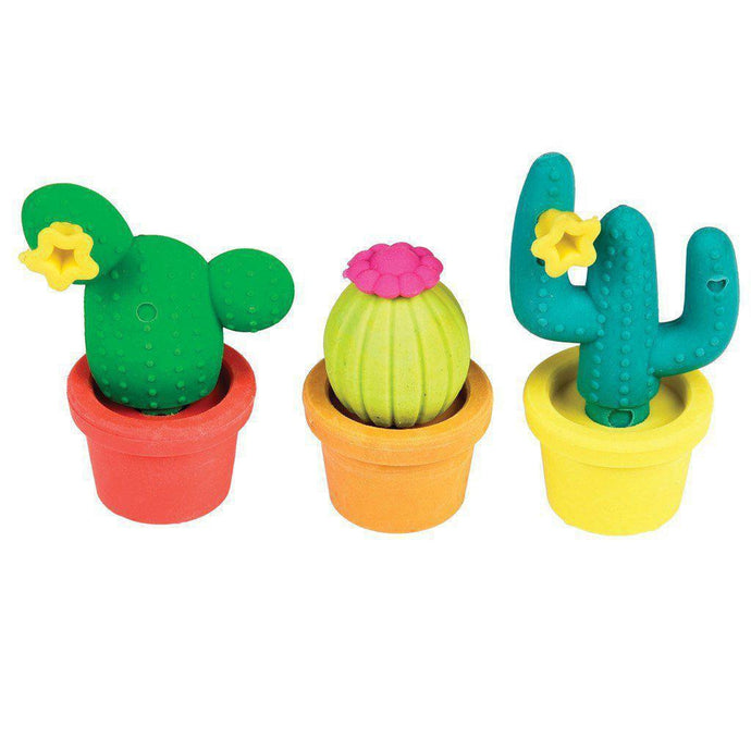 Gommes Cactus-Rex London-Fournitures pour enfant
