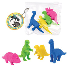Charger l&#39;image dans la galerie, Mini Gommes Dinosaures-4-Rex London-Fournitures pour enfant