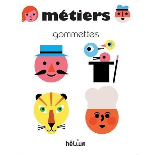 Gommettes - Métiers-Hélium-Papeterie pour enfant
