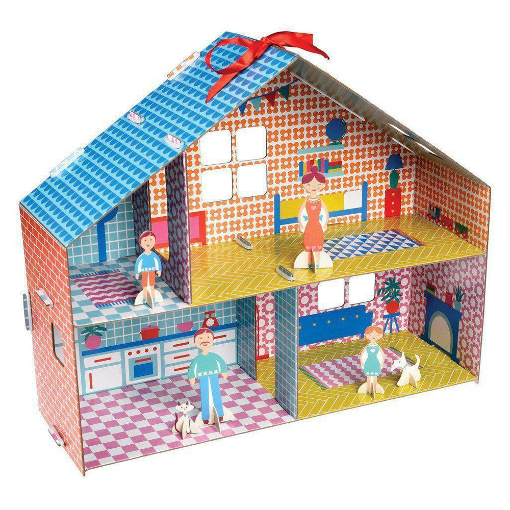 Grande Maison de poupée en carton-Rex London-Nos idées cadeaux pour enfant à chaque âge
