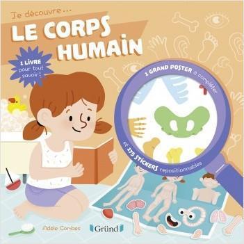 Je découvre le corps humain-Gründ-Les livres pour les enfants de 4 à 5 ans