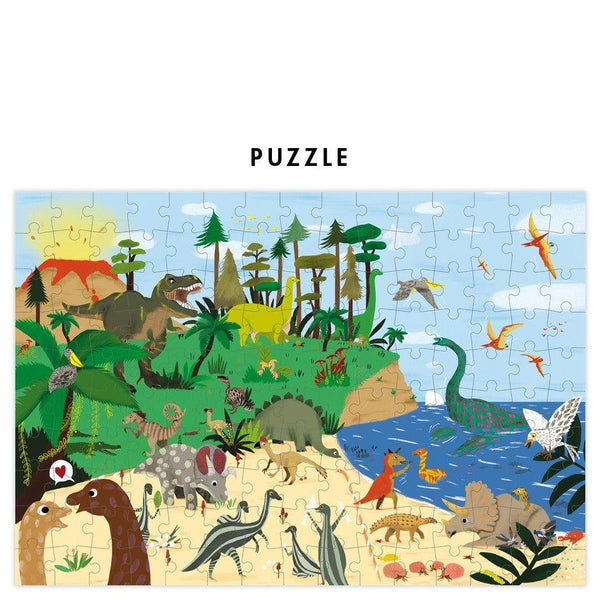 Mon puzzle go back in time - Dinosaures-3-Pirouette Cacahouète-Nos idées cadeaux pour enfant à chaque âge