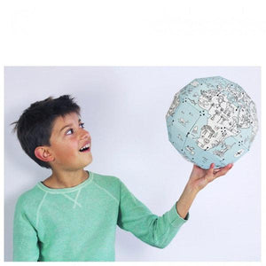 Mon globe terrestre 3D à colorier - Loisir créatif enfant 6 ans et +