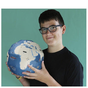 Mon globe terrestre 3D à assembler + 45 stickers-6-Pirouette Cacahouète-Kit créatif pour enfant