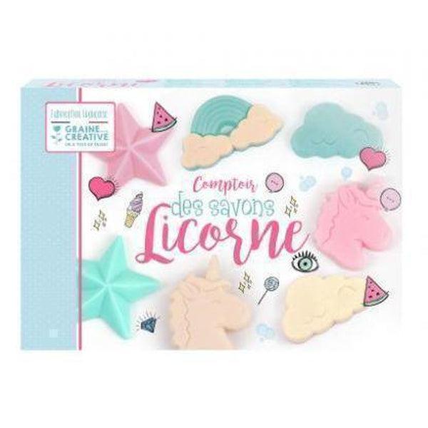 Comptoir des savons Licorne-Graine créative-Kit créatif pour enfant