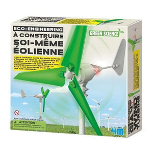 Kit éolienne à construire - Green science - GRAFFITI