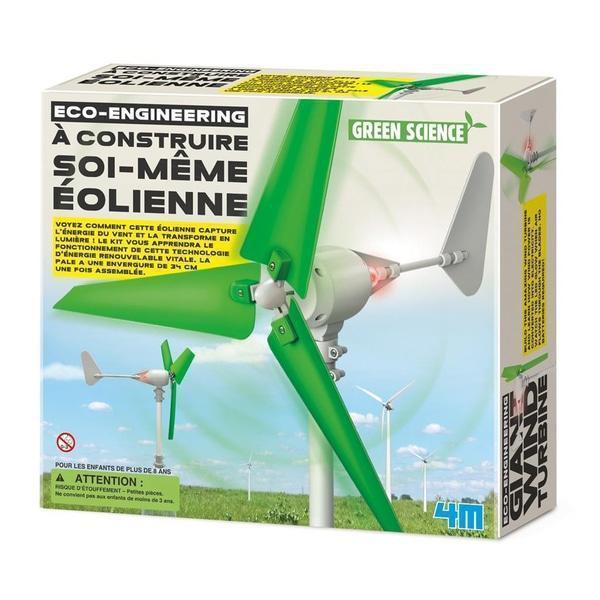 Kit éolienne à construire - Green science - Coffret loisir créatif