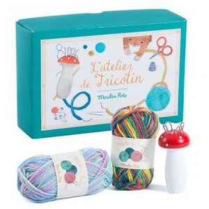 L'atelier de tricotin - Coffret loisir créatif enfant 6 ans et +