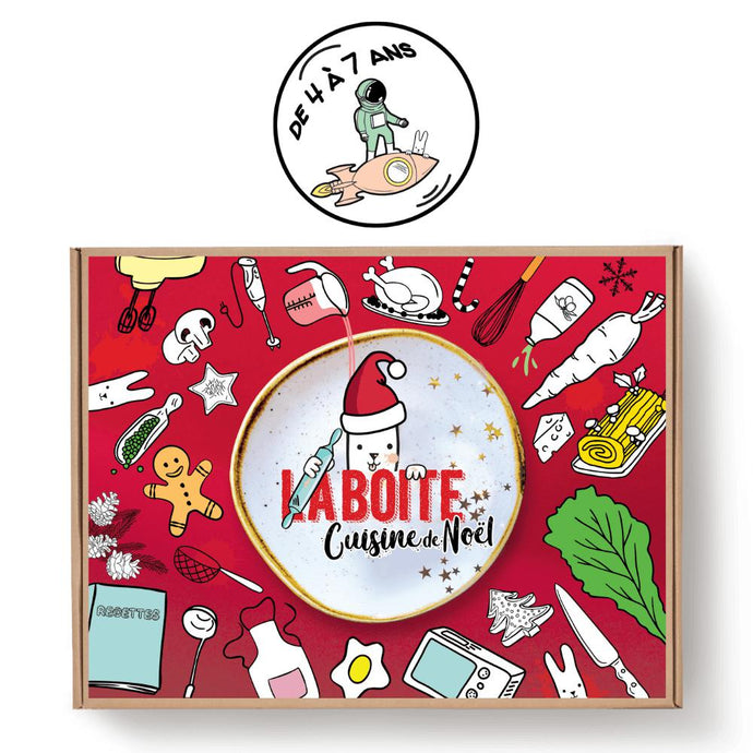 La boîte cuisine de Noël pour enfant de 4 à 7 ans - GRAFFITI
