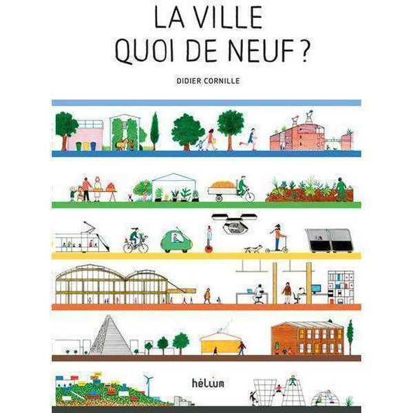 La ville, quoi de neuf?-Hélium-Les livres sur l'écologie pour enfants