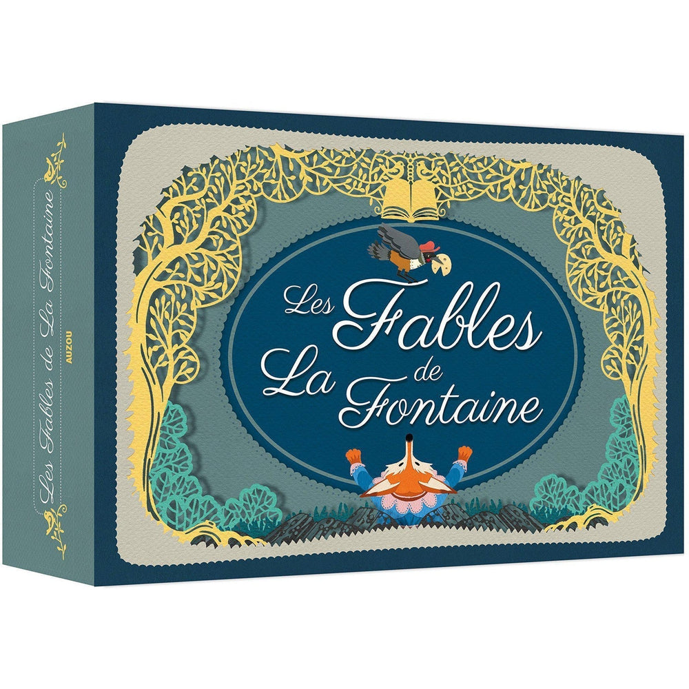 Le coffret des fables de La Fontaine - Edition limitée-Auzou-Les livres pour les enfants de 4 à 5 ans