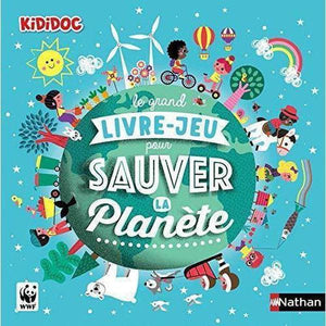 Le grand livre-jeu pour sauver la planète-Nathan-Les livres sur l'écologie pour enfants