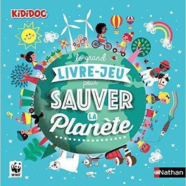 Le grand livre-jeu pour sauver la planète-Nathan-Les livres sur l'écologie pour enfants