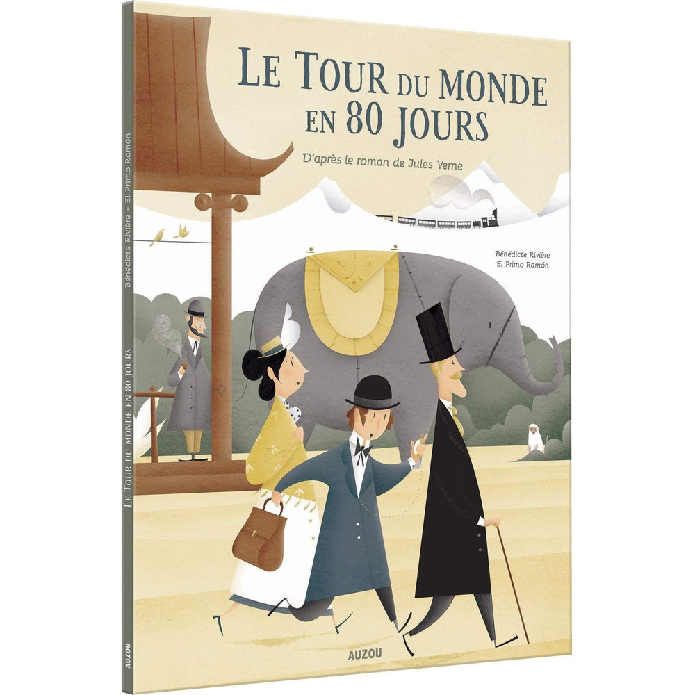 Le tour du monde en 80 jours-Auzou-Les livres pour les enfants de 6 ans et plus