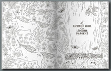 Charger l&#39;image dans la galerie, Coloriage licorne - Le grand livre des licornes - L&#39;album à colorier - Gallimard jeunesse