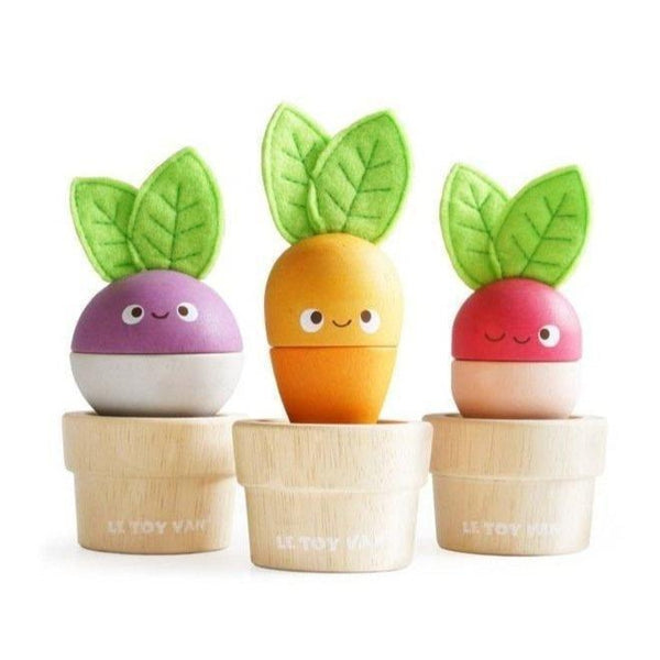 Légumes à empiler en bois écologique-Le Toy Van-Nos idées cadeaux pour enfant à chaque âge