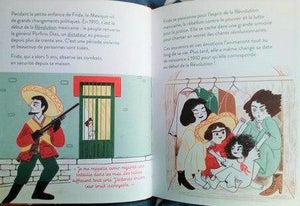 Les grandes vies - Frida Kahlo - Gallimard jeunesse -Livre pour enfant sur les femmes-2