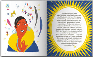Les grandes vies - Joséphine Baker - Gallimard jeunesse -Livre pour enfant sur les femmes-2