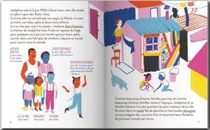 Les grandes vies - Joséphine Baker - Gallimard jeunesse -Livre pour enfant sur les femmes-3