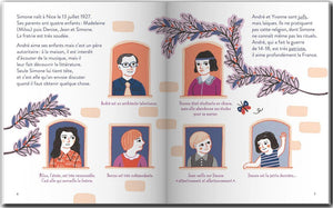 Les grandes vies - Simone Veil - Gallimard jeunesse -Livre pour enfant sur les femmes-3