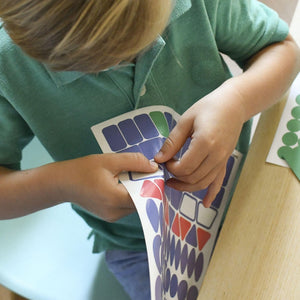 Gommettes Les lettres de A à Z - Poppik - Activité créative pour les enfants à partir de 3 ans-4