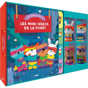 Les mini héros de la forêt-Auzou-Les livres pour les enfants de 2 ans