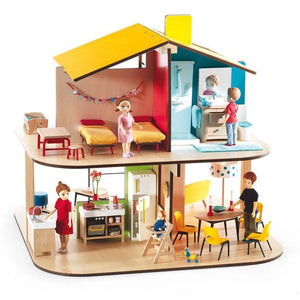 Maison de poupées - Color House-Djeco-Nos idées cadeaux pour enfant à chaque âge