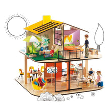 Charger l&#39;image dans la galerie, Maison de poupées - Color House-4-Djeco-Nos idées cadeaux pour enfant à chaque âge