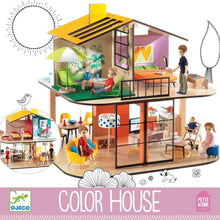 Charger l&#39;image dans la galerie, Maison de poupées - Color House-5-Djeco-Nos idées cadeaux pour enfant à chaque âge