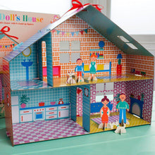 Charger l&#39;image dans la galerie, Grande Maison de poupée en carton-2-Rex London-Nos idées cadeaux pour enfant à chaque âge