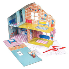 Charger l&#39;image dans la galerie, Grande Maison de poupée en carton-5-Rex London-Nos idées cadeaux pour enfant à chaque âge